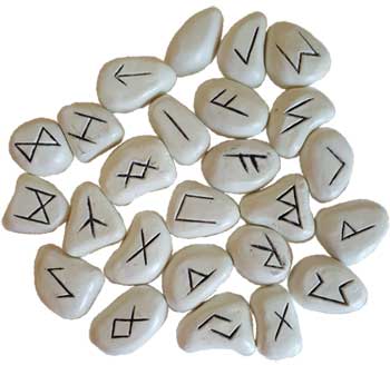 Set de 25 Runes en pierre d'Aigue Marine  Boutique Holistique Rose  Blooming Mind en ligne et à Palaiseau